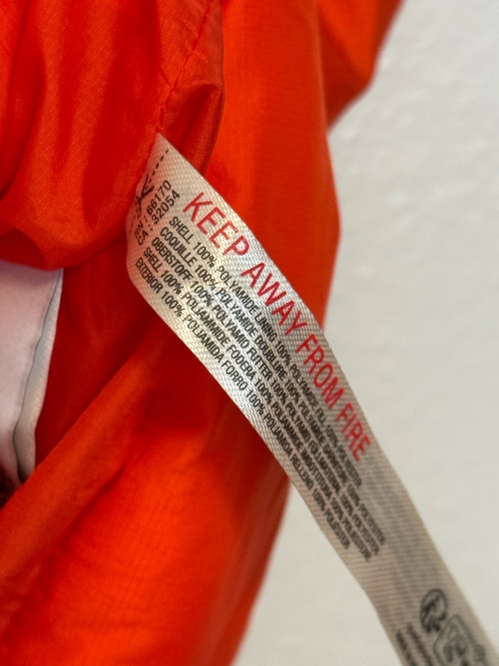 FP Movement - In A Bubble Puffer Flame Orange Red Oversized Zip Vest - Large - Picture 13 of 15